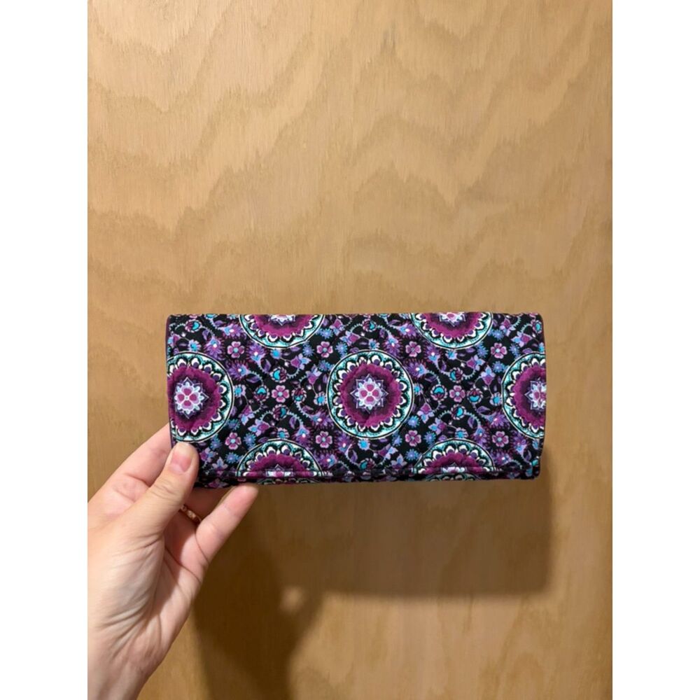 NWOT Vera Bradley Purple Mandala Wallet